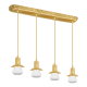 CEILING LAMP MILANO IV IN BRIGHT GOLD