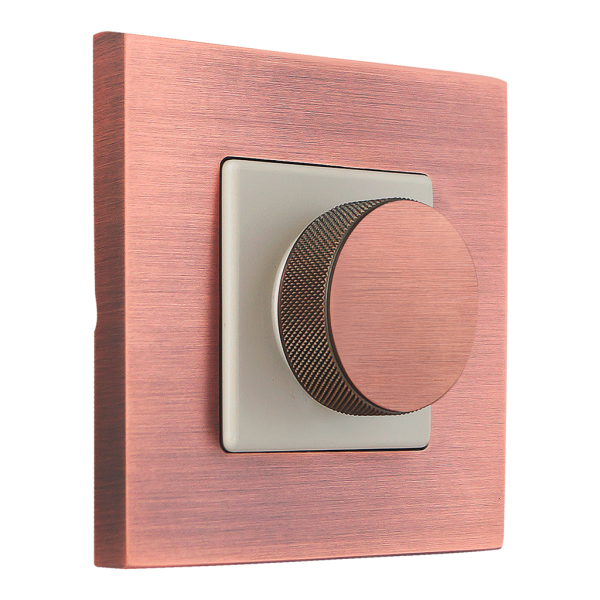 ROTARY DIMMER SoHo COLLECTION IN BRUSHED COPPER