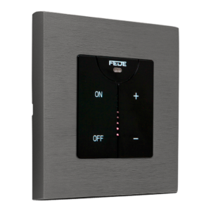 TOUCH DIMMER SoHo COLLECTION IN BRUSHED GRAPHITE