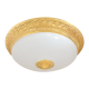 SURFACE LIGHTING BILBAO II DECO IN BRIGHT GOLD