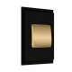 KEY SWITCH MARCO COLLECTION, BLACK WITH GOLD KEY